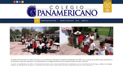 Desktop Screenshot of colegio-panamericano.com
